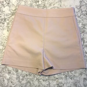 Blush High-Waist Shorts
